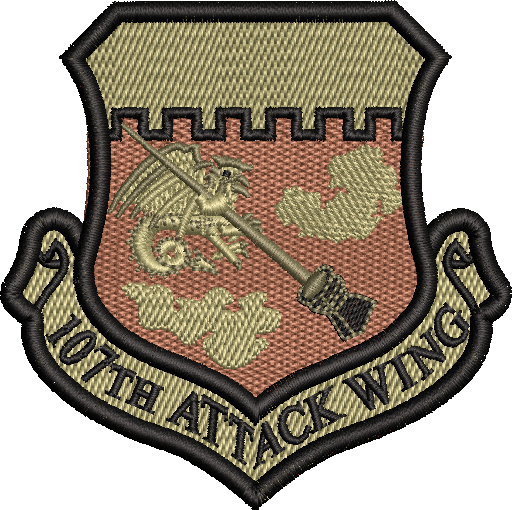107th Attack Wing Patch - OCP