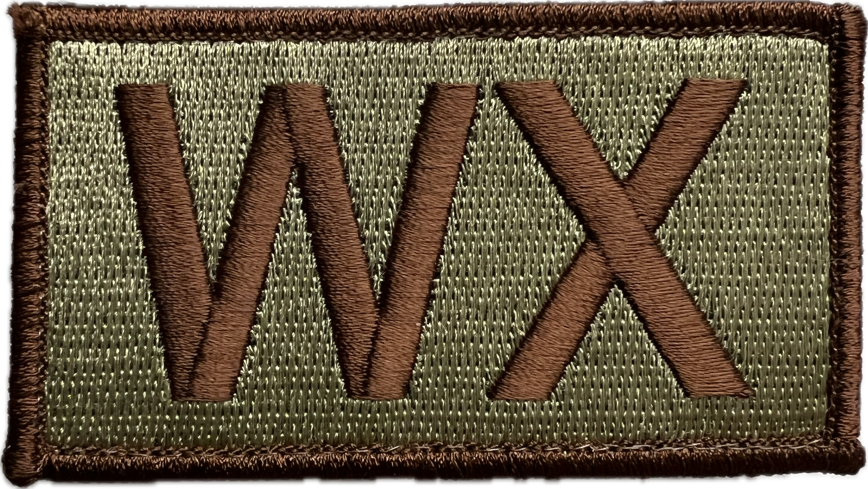 WX- Duty Identifier Patch (Weather)- (Reaper Red)