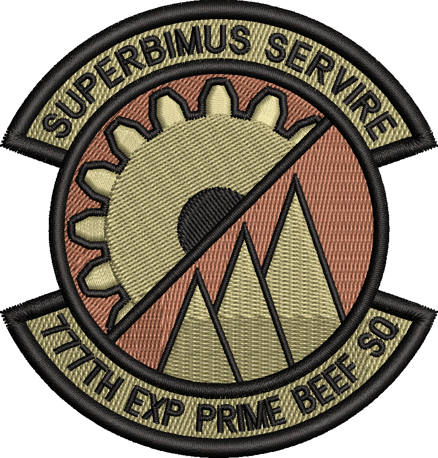 777th EXP Prime Beef Sq - Historical Patch