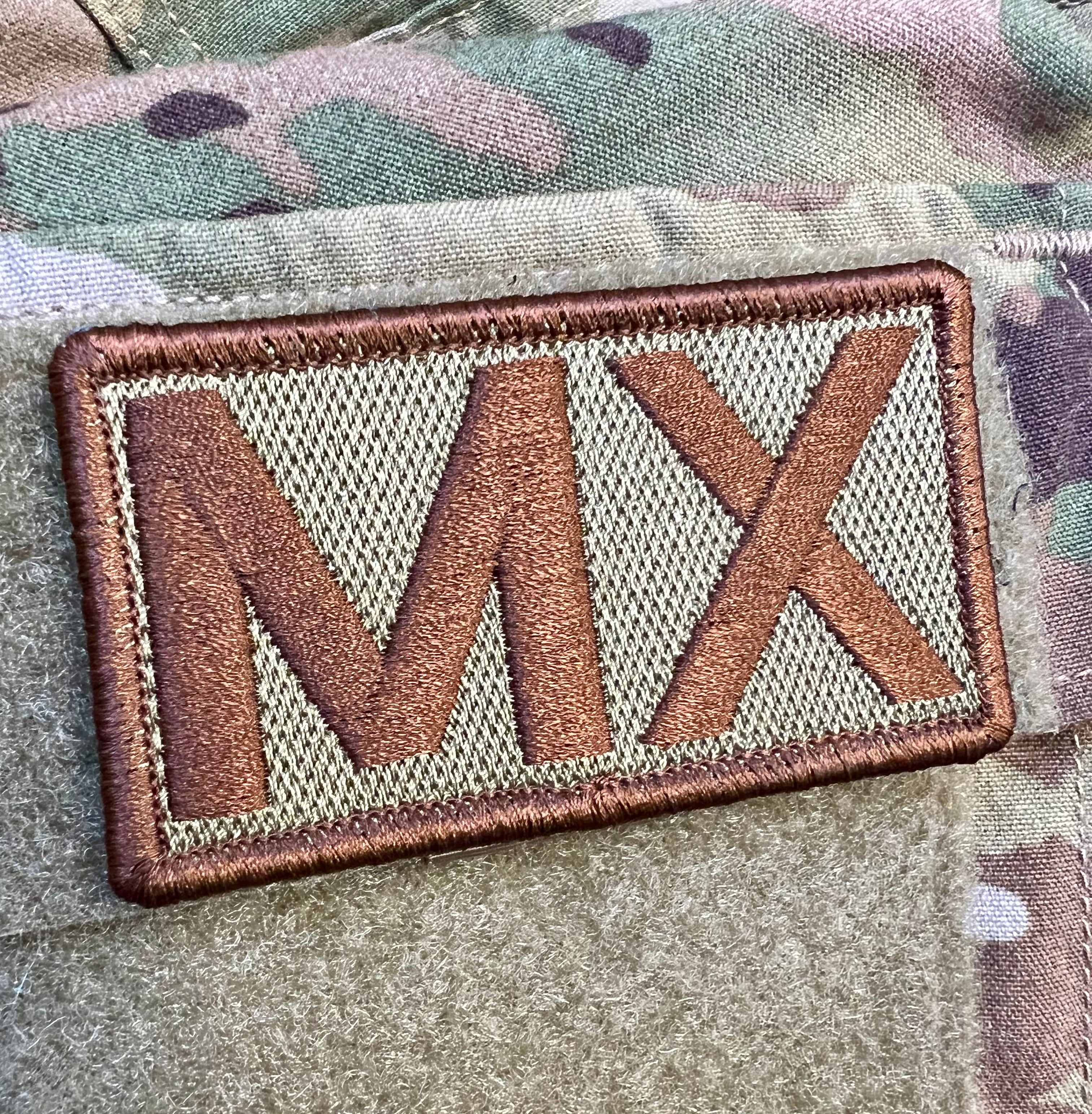 MX- Duty Identifier Patch