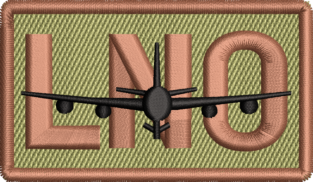 LNO Duty Identifier Patch with KC135