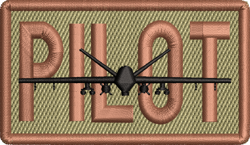 PILOT - Duty Identifier Patch with MQ-9
