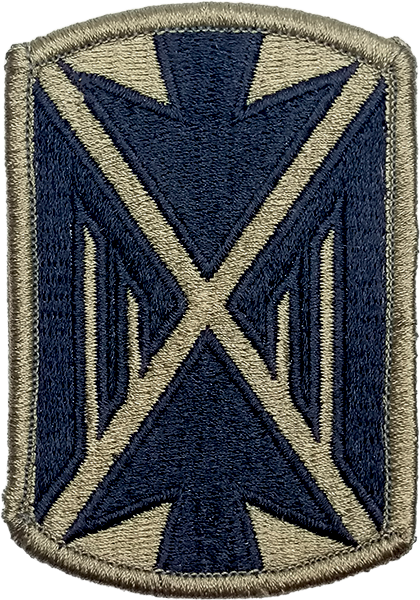 10th Air Defense Artillery OCP Patch with Fastener