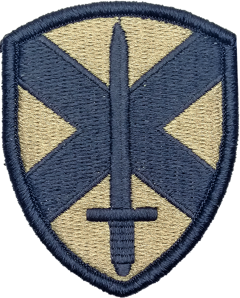 10th Personnel Command OCP Patch with Fastener