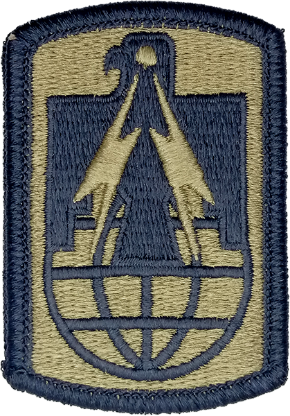 11th Signal Brigade OCP Patch with Fastener