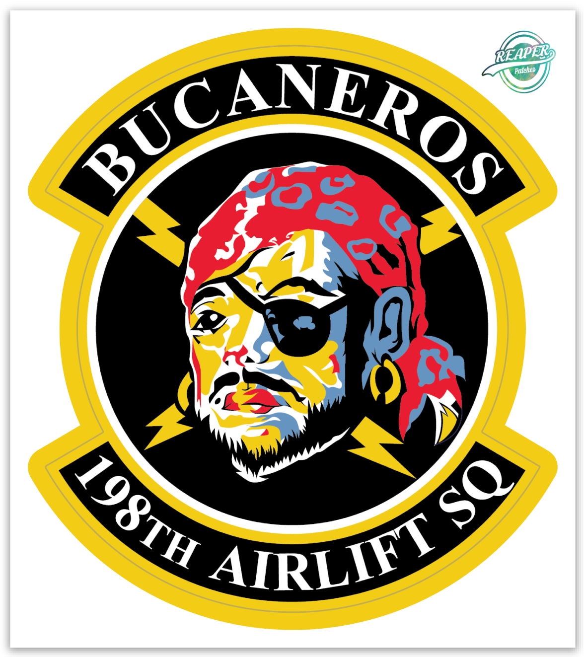 198th Airlift Sq Bucaneros - Zap