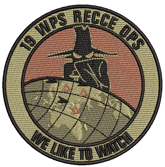 19 WPS RECCE OPS- We Like to Watch OCP - Reaper Patches