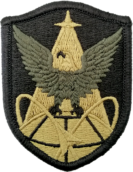 1st Space Brigade OCP Patch with Fastener