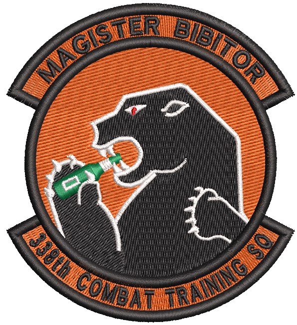 338th Combat Training Squadron - Magister Bibitor - Reaper Patches