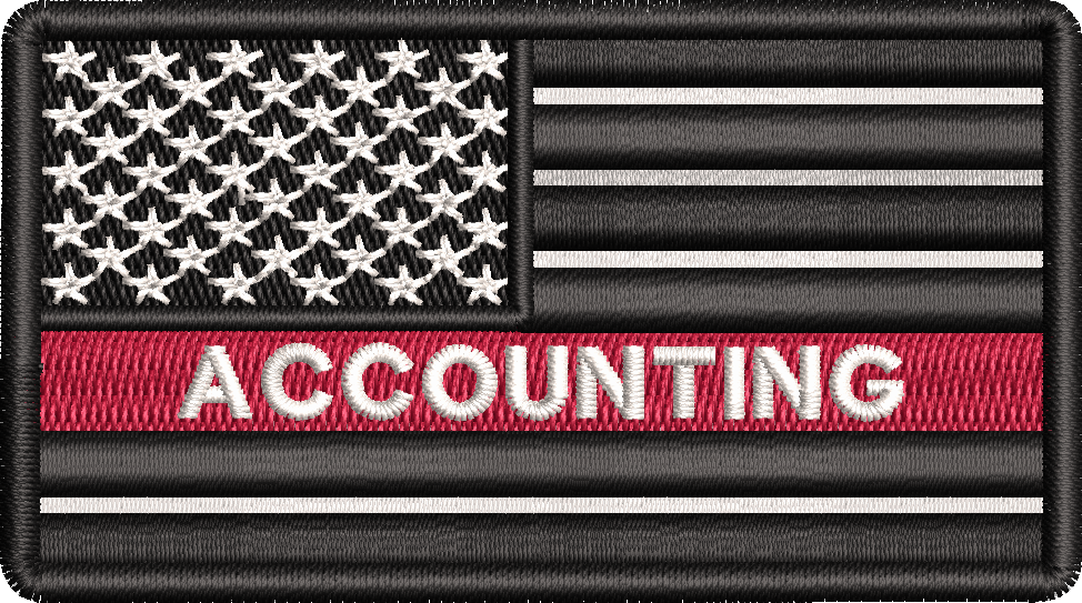 Accounting American Flag