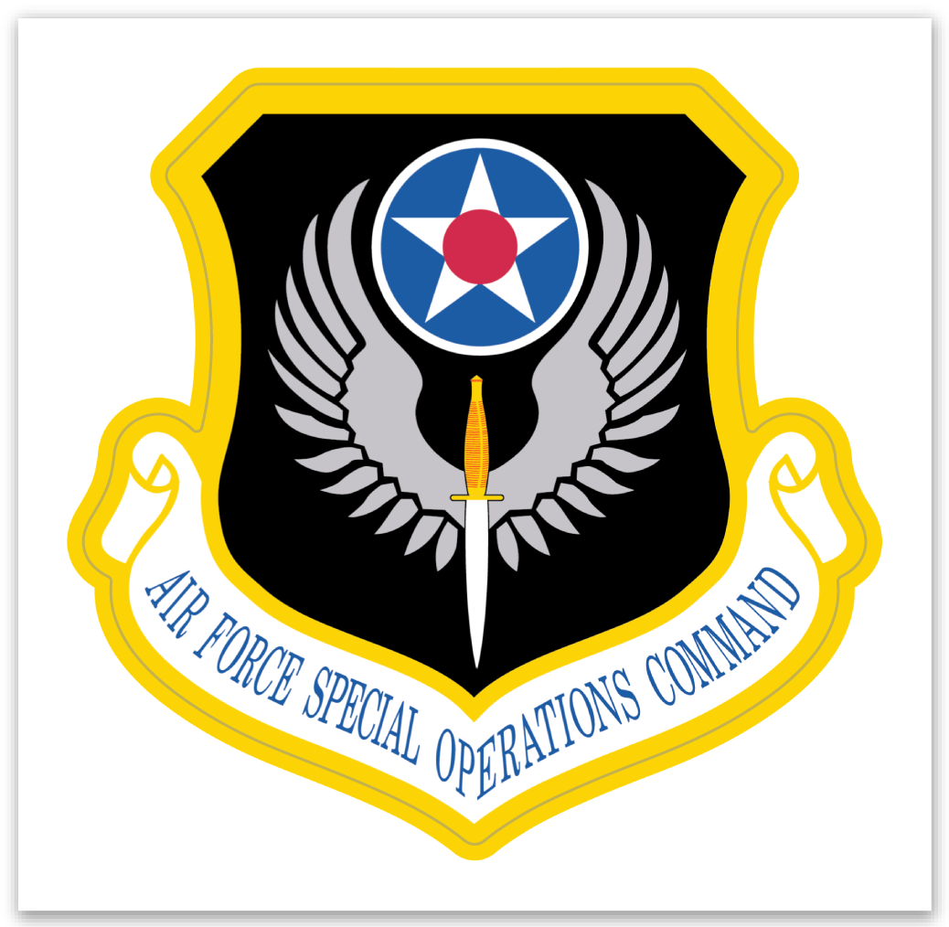 Air Force Special Operations Command (AFSOC) Zap - Reaper Patches