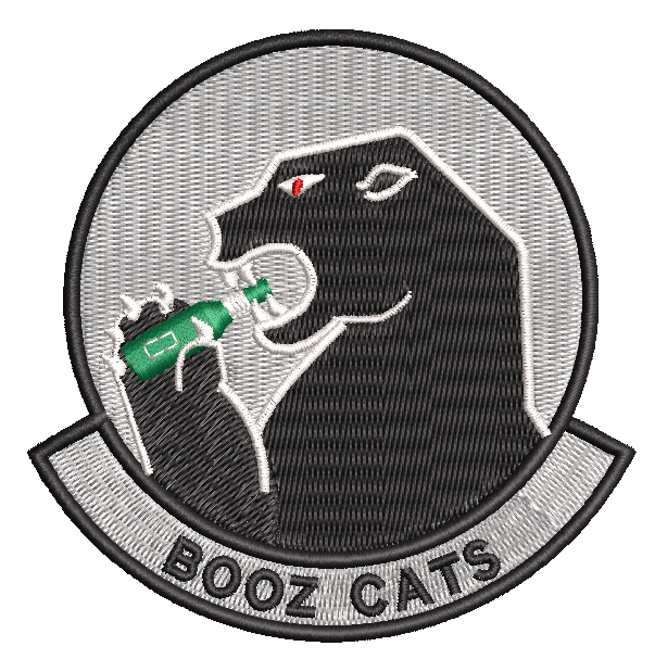 338th Booz Cats - Reaper Patches