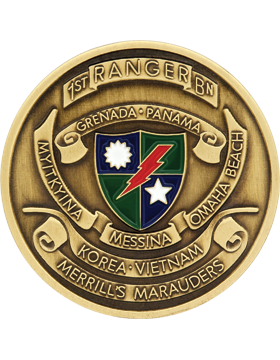 1st Ranger Battalion - Coin