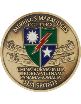 3d Ranger Battalion Merrill's Marauders - Coin
