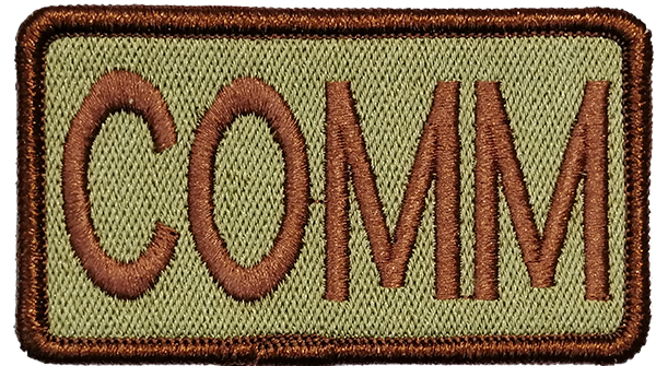 COMM- Duty Identifier Patch