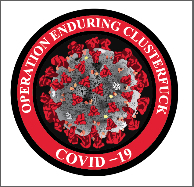 Operation Enduring Clusterfuck- RED- STICKER