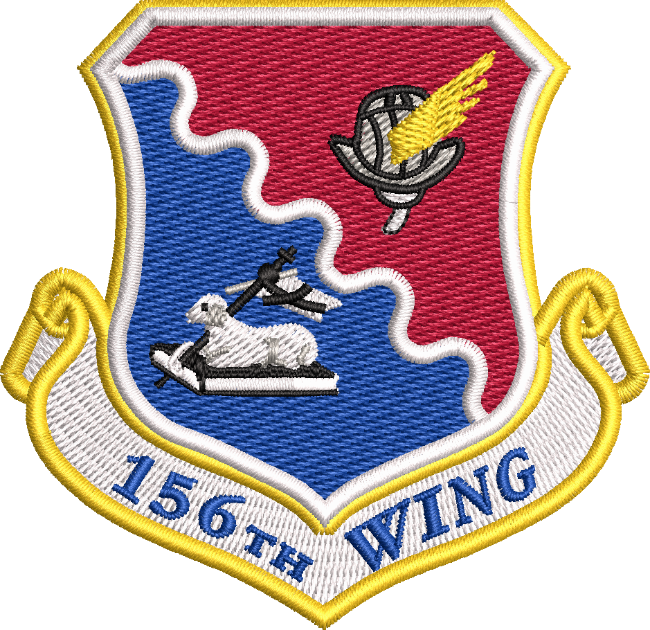156th Wing Patch