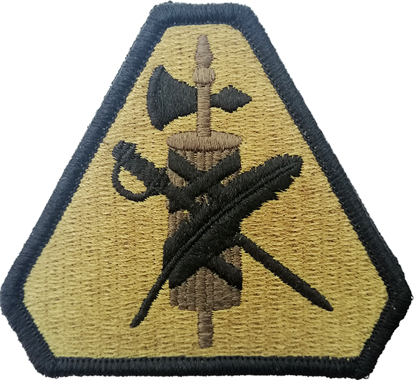 US Army Reserve Legal Cmd OCP Patch with Fastener
