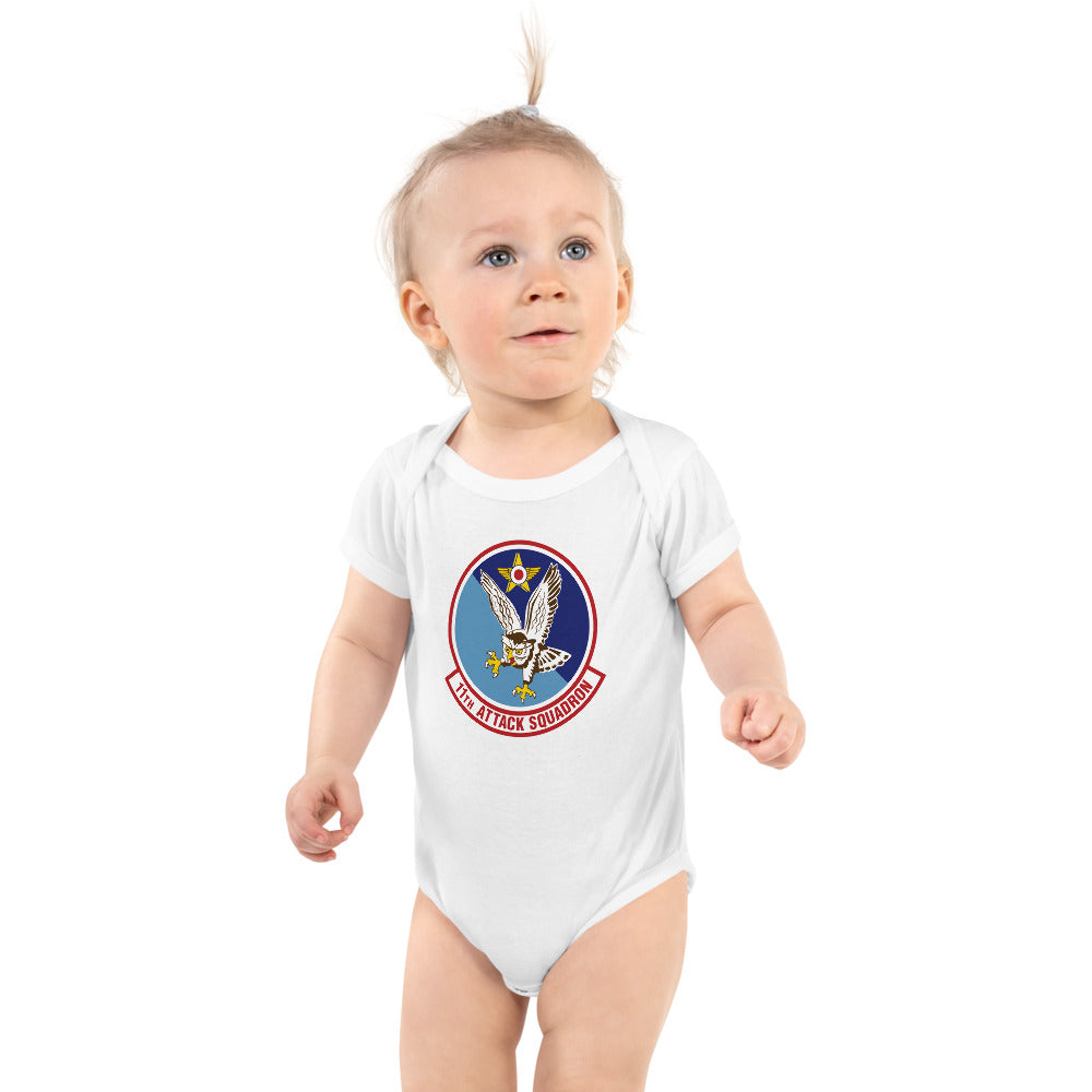 11th Attack Squadron Infant Bodysuit