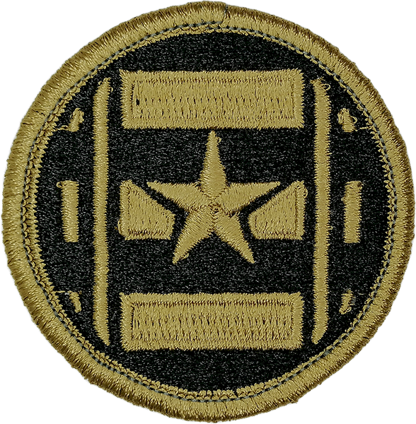 3rd Transportation Brigade OCP Patch with Fastener