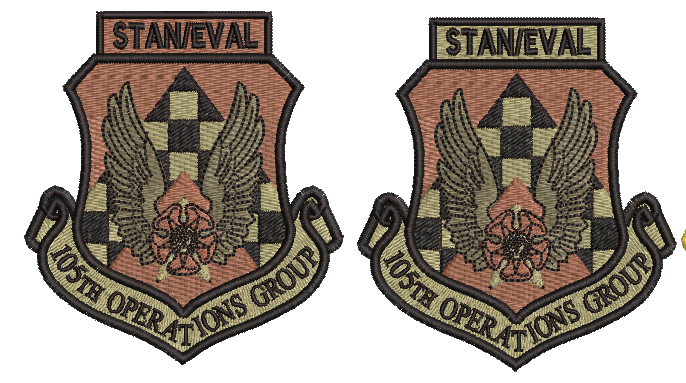 105th Operations Group STAN/EVAL - Patch  OCP