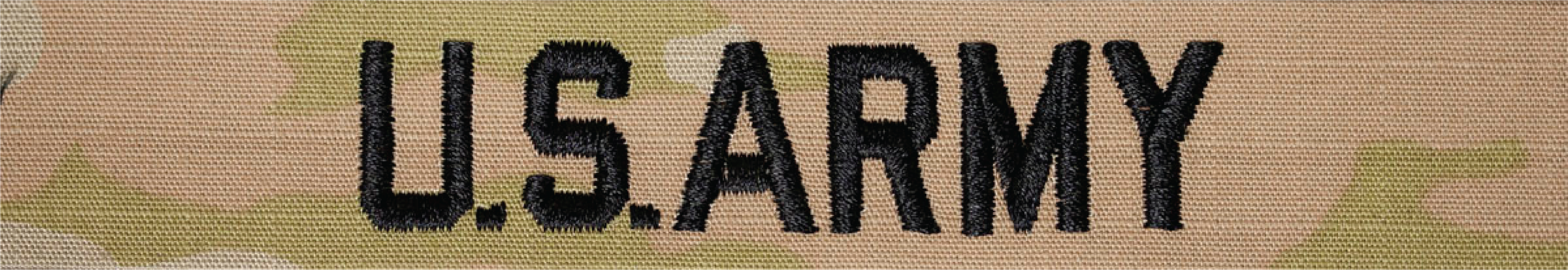 Army Name Tapes