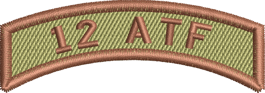 Air Force Rocker Tab 12 ATF - Rocker Tab