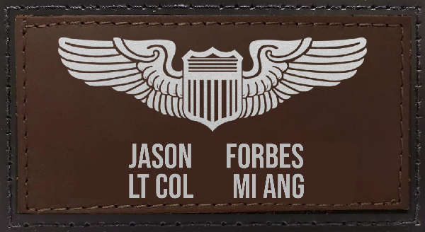 A2 Leather Jacket Name Tag <leather jacket patches><name patch>
