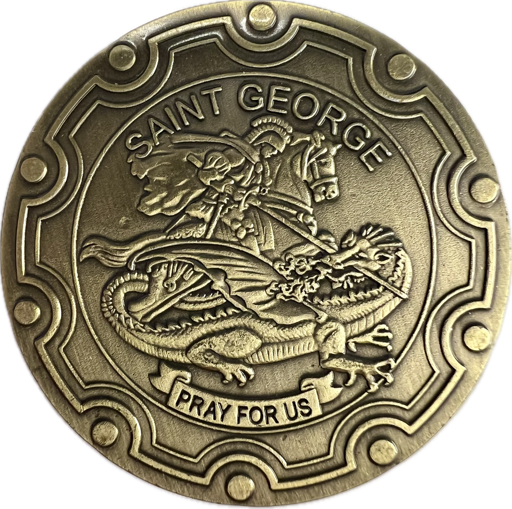 St. George Coin Back Operation Iraqi Freedom - Saint George - Coin