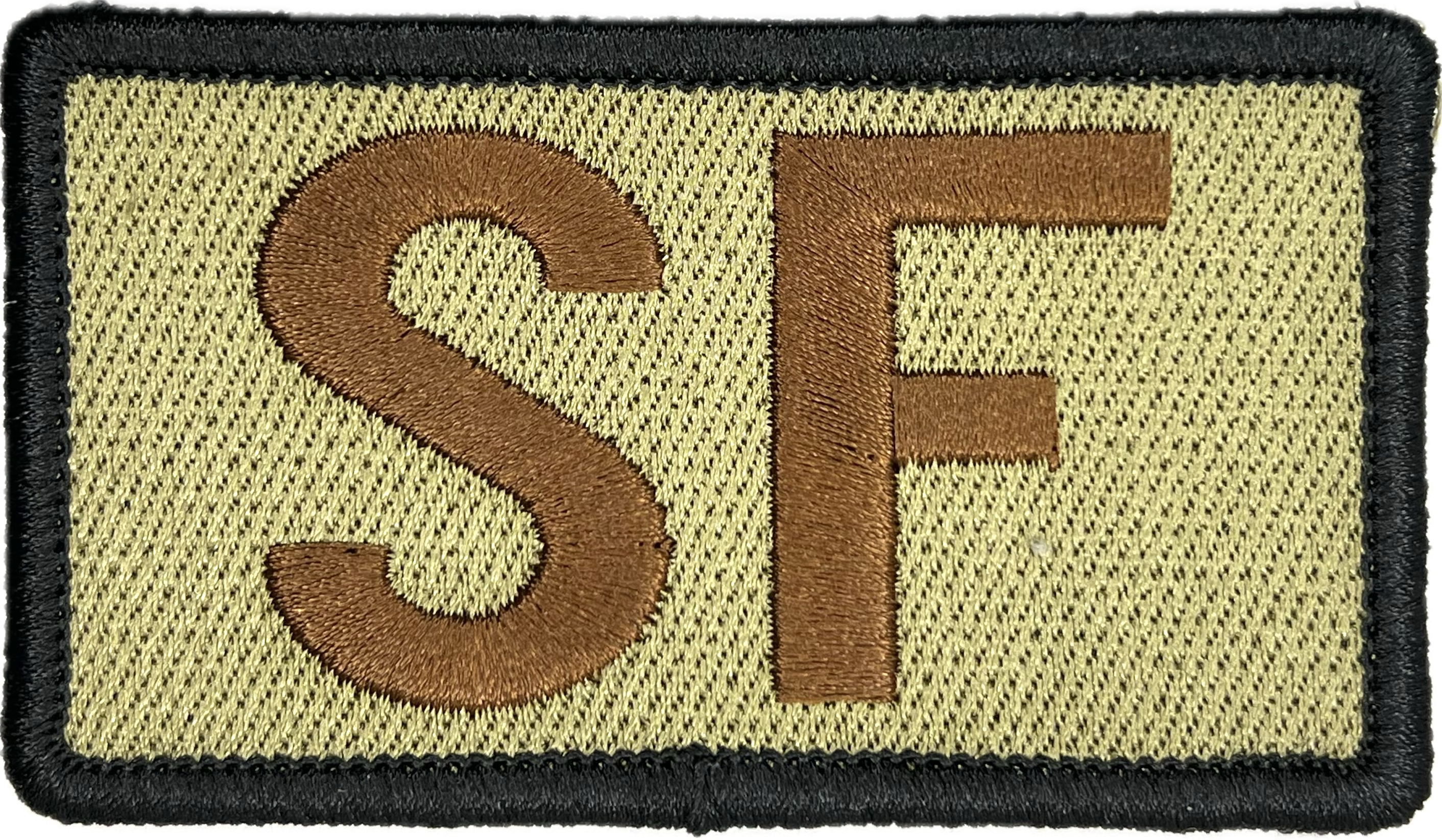 SF- Duty Identifier Patch (w/ Black border) (Reaper Black)