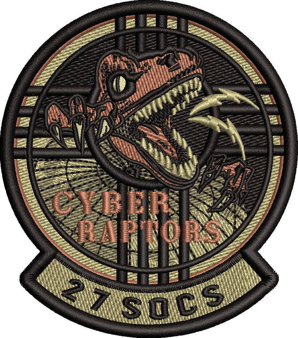 27 SOCS - Cyber Raptors - OCP *OLIVE  DRAB*