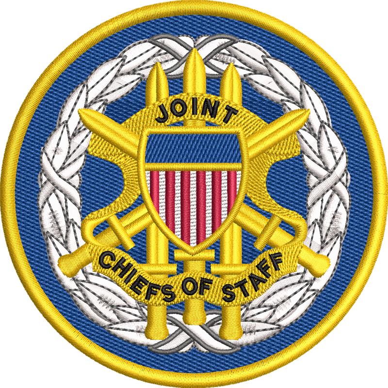 Joint Chiefs Of Staff (4in Patch) (ultramarine)