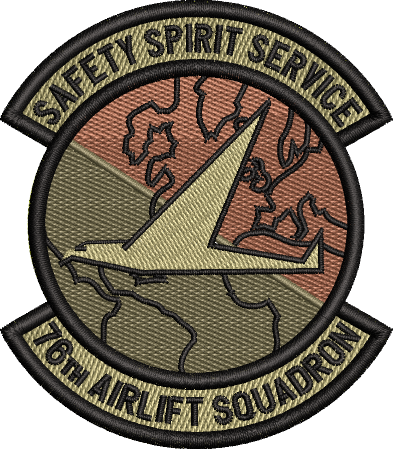 76th Airlift Squadron - Safety Spirit Services - OCP