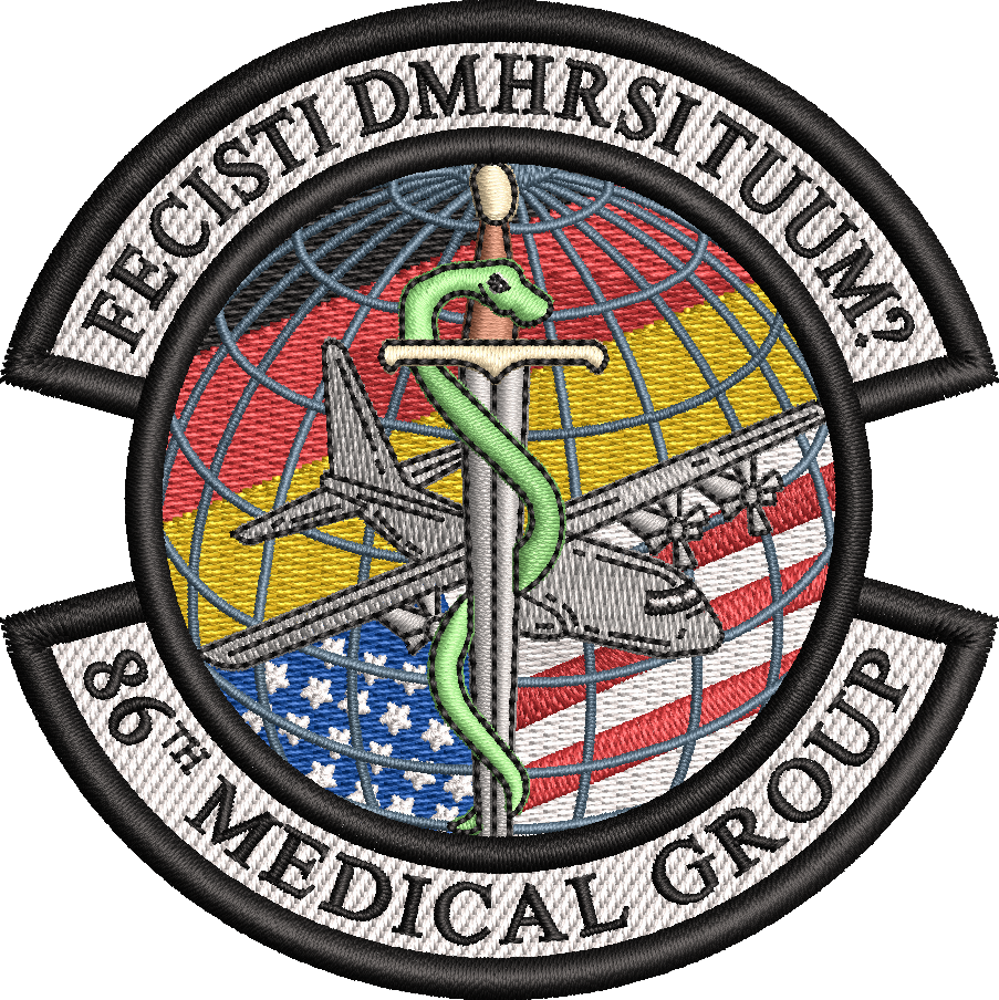 86th Medical Group Morale patch - Color