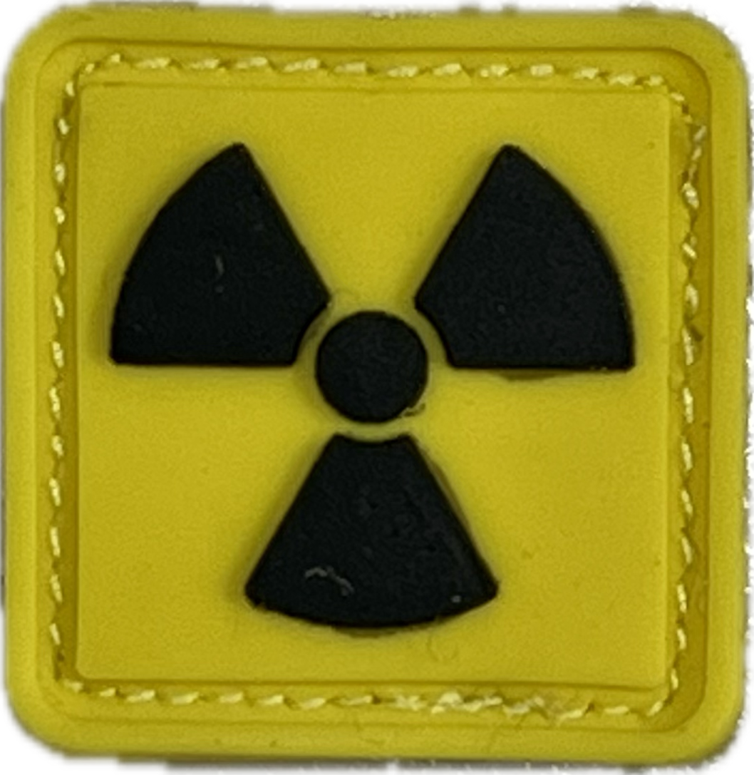 Nuclear Hazard  - Cat Eye Tab - Yellow PVC