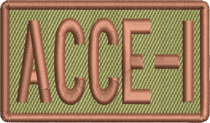 ACCE-I - Duty Identifier Patch