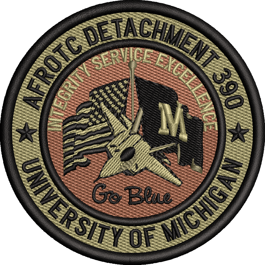 University Of Michigan - AFROTC Detachment 390 OCP (Reaper Red)