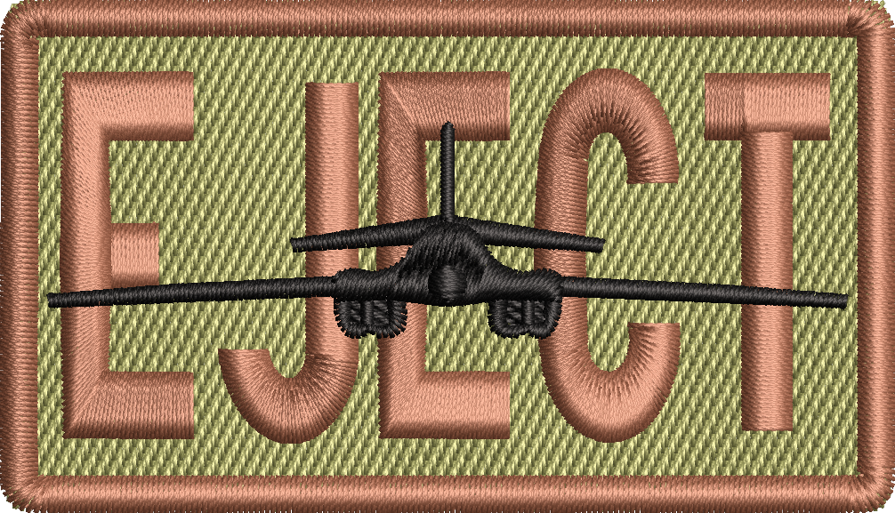 EJECT - Duty Identifier Patch with B-1