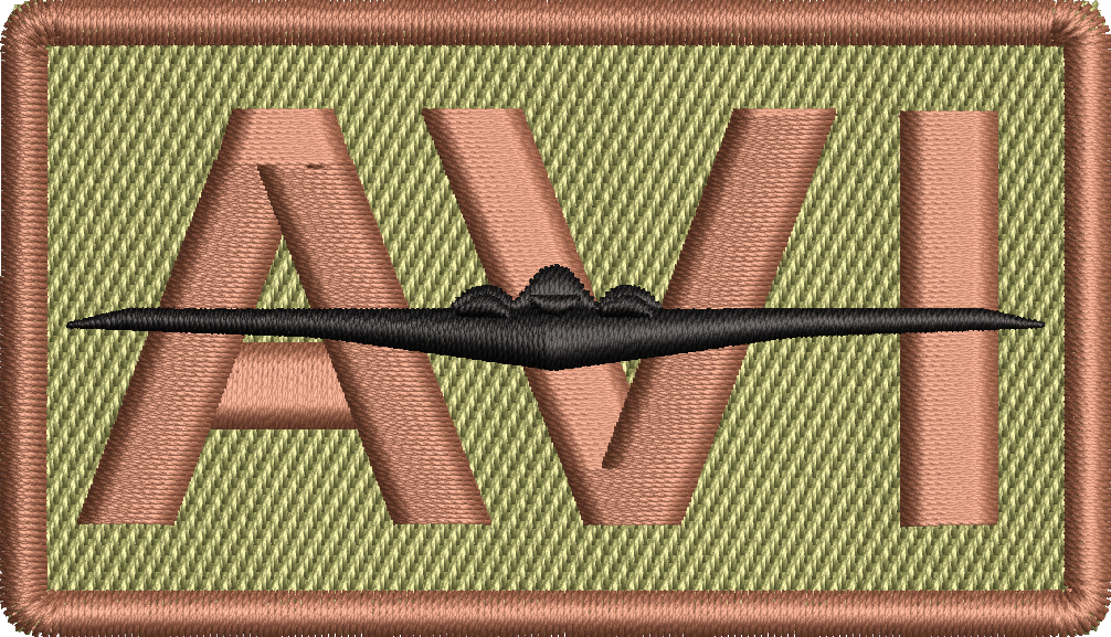 AVI - Duty Identifier Patch with B-2