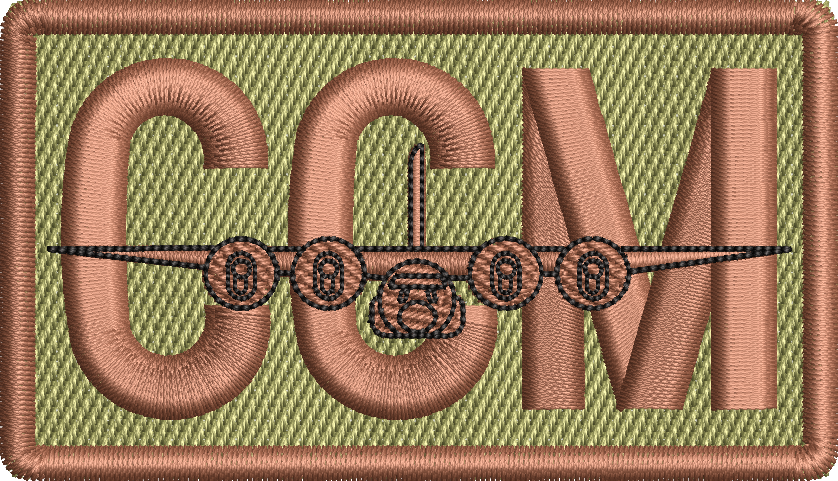 C-130 CCM - Duty Identifier Patch *Spice brown*