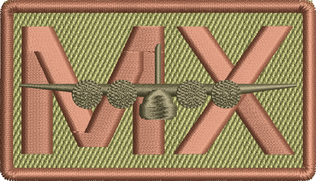 MX - Duty Identifier Patch with C-130 *Olive*