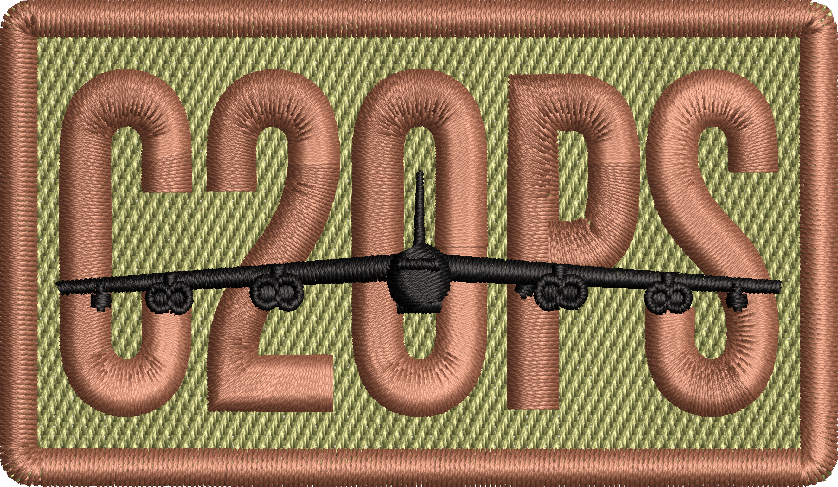 C2ops Coin C2OPS - Duty Identifier Patch with B-52