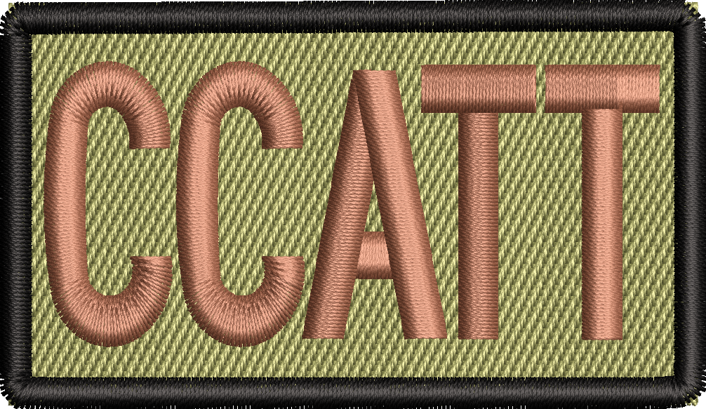 CCATT - Duty Identifier Patch with Black Border