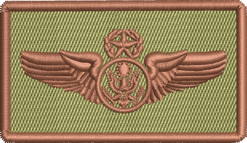 Chief Enlisted Aircrew Wings- Duty Identifier Patch