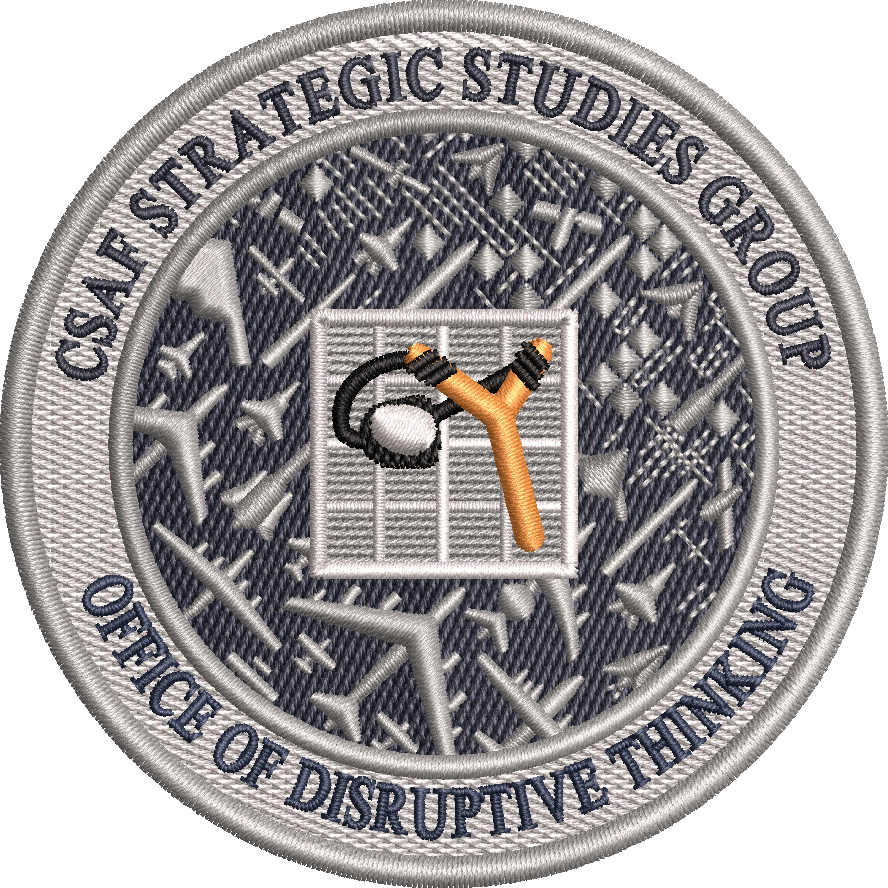 CSAF Strategic Studies Group - Office of Disruptive Thinking - COLOR