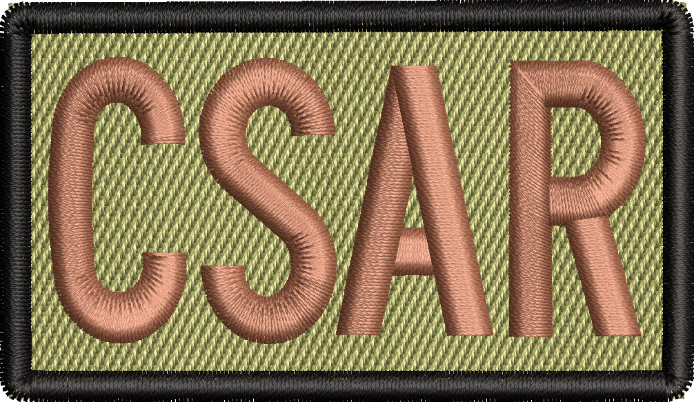 CSAR- Duty Identifier Patch with Black Border
