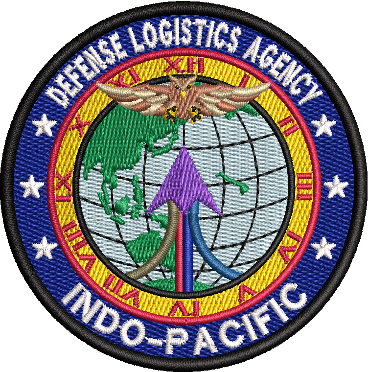 Logistics Patch Defense Logistics Agency - Indo-Pacific - COLOR