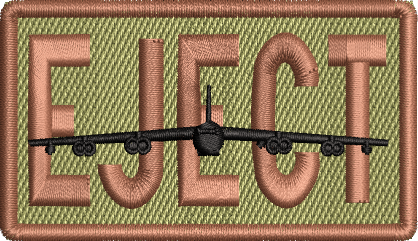 EJECT - Duty Identifier Patch with B-52