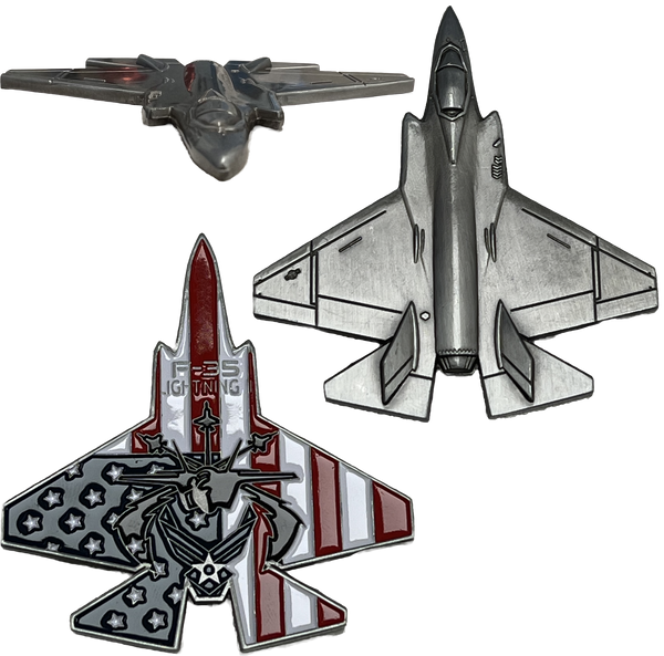 Aircraft Shaped Coin - F-35 Lightning II