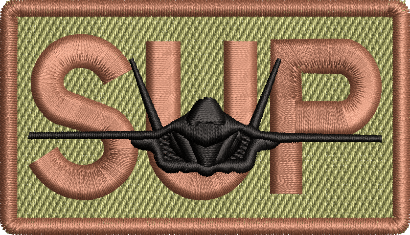 SUP - Duty Identifier Patch with F-35